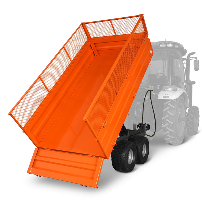 MechMaxx 2-Ton Capacity Heavy-Duty Dump Trailer,  DT4X8W — view 18