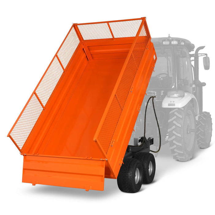 MechMaxx 2-Ton Capacity Heavy-Duty Dump Trailer,  DT4X8W — view 19