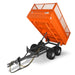 MechMaxx 2-Ton Capacity Heavy-Duty Dump Trailer,  DT4X8W — view 20