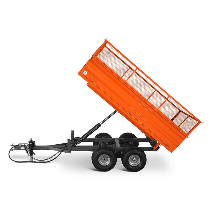 MechMaxx 2-Ton Capacity Heavy-Duty Dump Trailer,  DT4X8W — view 21
