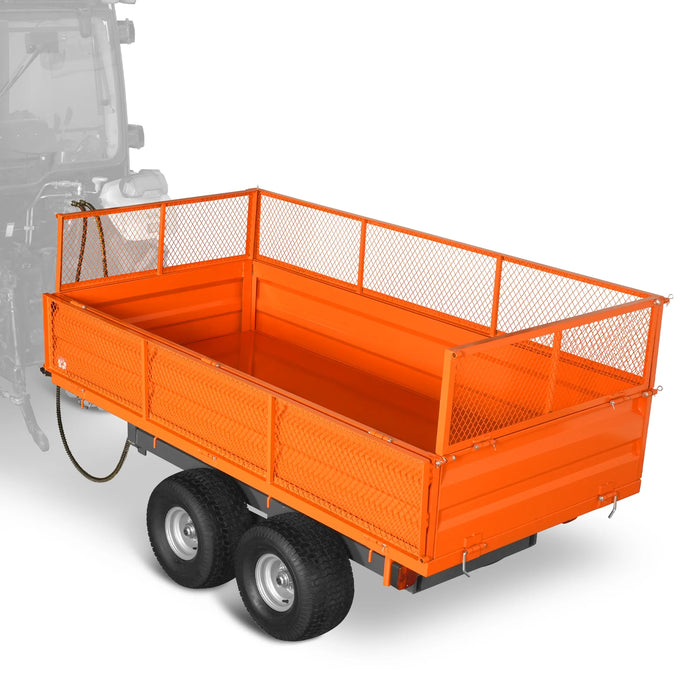 MechMaxx 2-Ton Capacity Heavy-Duty Dump Trailer,  DT4X8W — view 25