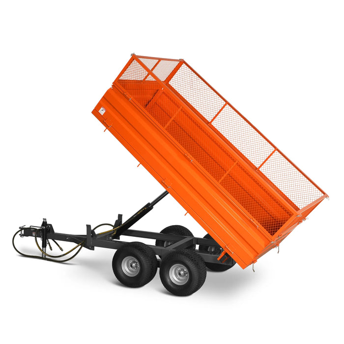 MechMaxx 2-Ton Capacity Heavy-Duty Dump Trailer,  DT4X8W — view 23