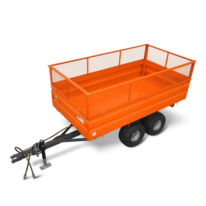 MechMaxx 2-Ton Capacity Heavy-Duty Dump Trailer,  DT4X8W — view 12