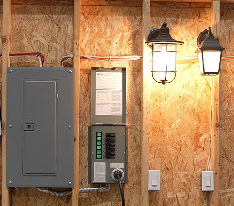 120V/240V 30A 6-Circuit Non-Automatic Transfer Switch