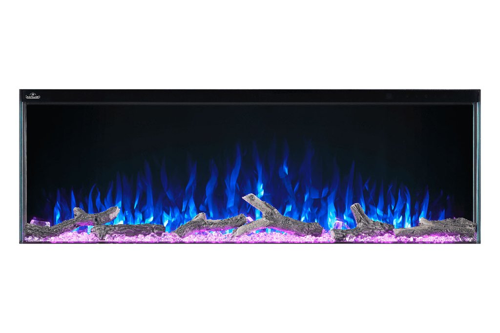 Napoleon Trivista Primis 50" 3 Sided Linear Electric Fireplace - NEFB50H-3SV - Side View