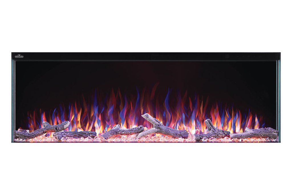 Napoleon Trivista Primis 50" 3 Sided Linear Electric Fireplace - NEFB50H-3SV - Detail View