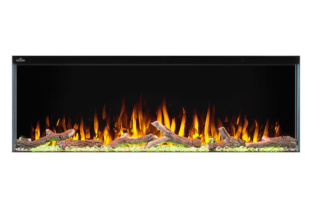 Napoleon Trivista Primis 50" 3 Sided Linear Electric Fireplace - NEFB50H-3SV - Close-Up
