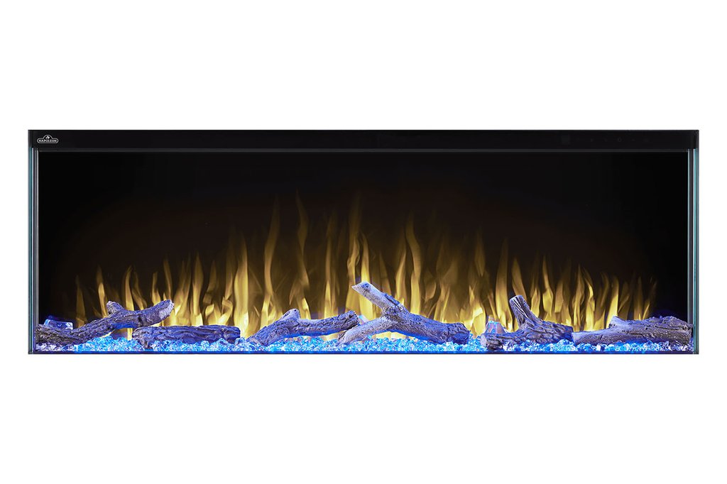 Napoleon Trivista Primis 50" 3 Sided Linear Electric Fireplace - NEFB50H-3SV - Lifestyle View