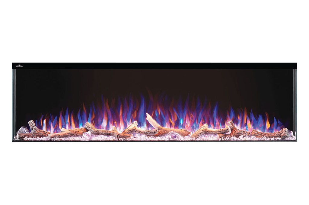 Napoleon Trivista Primis 60" 3 Sided Linear Electric Fireplace - NEFB60H-3SV - Lifestyle View