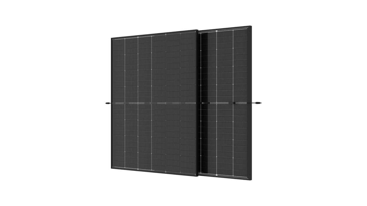 Trina Solar 445W Bifacial Solar Panels, Vertex S Glass, 144 Monocrystalline Cells, All-Black Frame for Residential Solar Power - Urban Supply Inc