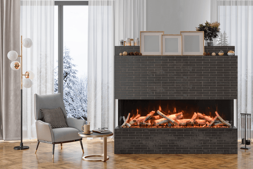 72" Electric Fireplace 72-TRU-VIEW-XL-LUMINA - front view