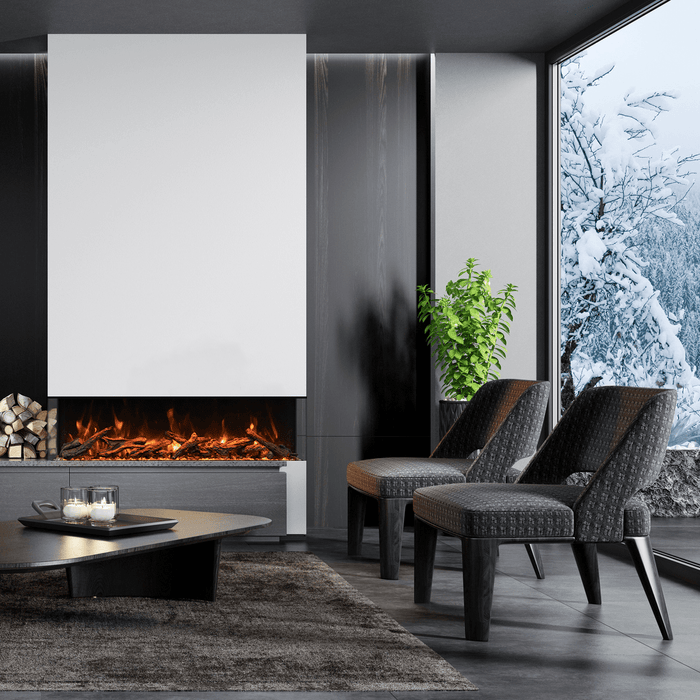 72" Electric Fireplace 72-TRU-VIEW-XL-LUMINA - side view
