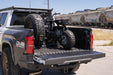 DV8 Offroad Truck Bed Universal Tire Carrier & Accessory Mount – installed on vehicle, image 13 of 19