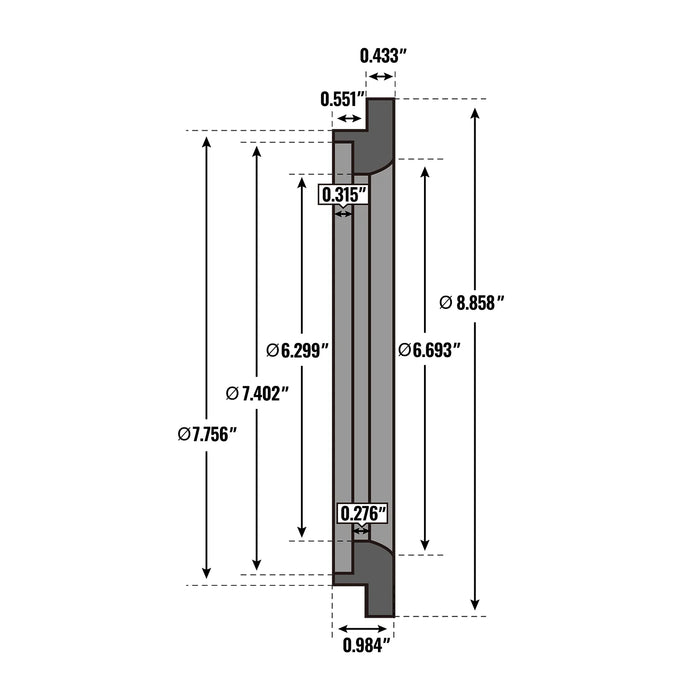 Truck Cone Kit for WB Wheel Balancer (for SKU: 200009, 200010)