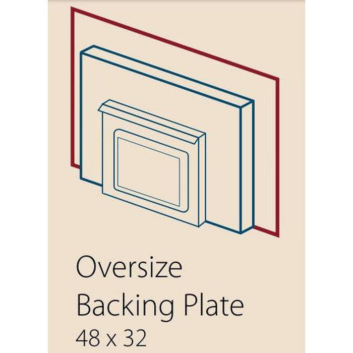 True North Black Backing Plate 31120002