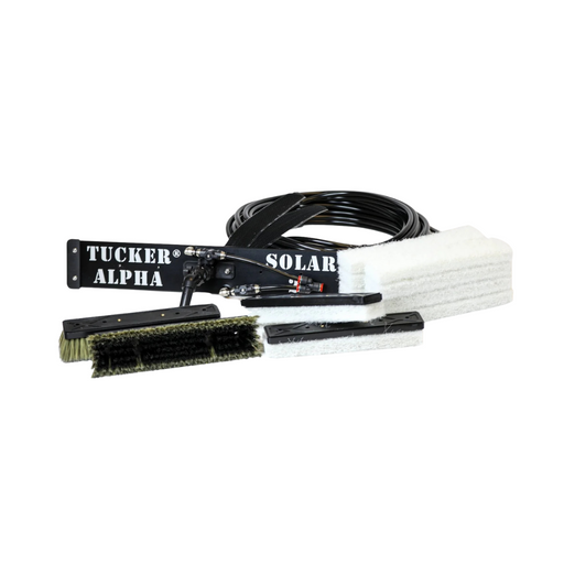 Tucker Alpha Solar 20 inch Honey Badger - Tucker Alpha Solar Honey Badger Brush with Alpha scrubber and high flow tubing