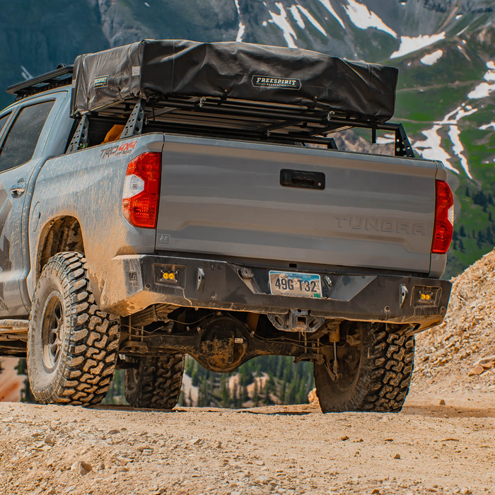 C4 Fabrication 2014-2021 Toyota Tundra Overland Series Rear Bumper – image 10 of 10