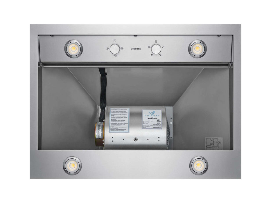 Victory Range Hoods 36 Inch 750 CFM Wall Mount Range Hood - VICTORY Twister