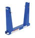 Vestil U-RACK-US10-BU Portable Steel Stackable Storage Rack Pair 10,000 lb. Capacity Blue