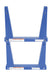 Vestil U-RACK-US10-BU portable steel stackable storage rack pair - view 4