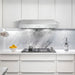 Cosmo 4-Piece Appliance Package - 30-Inch Electric Cooktop, Under Cabinet Range Hood, Wall Oven and Microwave in Stainless Steel (COS-4PKG-136) Cosmo