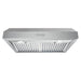 Cosmo 4-Piece Appliance Package - 30-Inch Electric Cooktop, Under Cabinet Range Hood, Wall Oven and Microwave in Stainless Steel (COS-4PKG-136) Cosmo