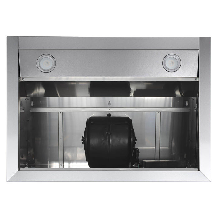 Cosmo 4-Piece Appliance Package - 30-Inch Electric Cooktop, Under Cabinet Range Hood, Wall Oven and Microwave in Stainless Steel (COS-4PKG-136) Cosmo