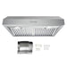 Cosmo 30-Inch 380 CFM Ducted Under Cabinet Range Hood in Stainless Steel (UC30) Cosmo