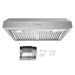 Cosmo 4-Piece Appliance Package - 30-Inch Gas Range, Under Cabinet Range Hood, Dishwasher and Refrigerator in Stainless Steel (COS-4PKG-254) Cosmo