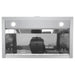 Cosmo 36-Inch 380 CFM Under Cabinet Range Hood  in Stainless Steel (UC36) Cosmo