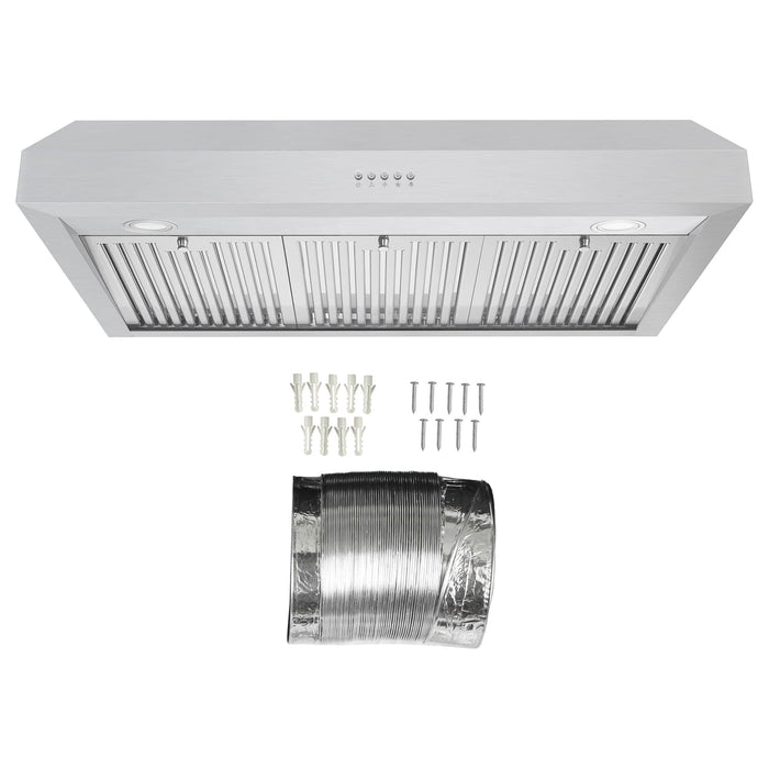 Cosmo 36-Inch 380 CFM Under Cabinet Range Hood  in Stainless Steel (UC36) Cosmo