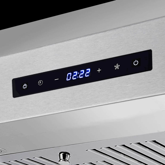Cosmo 4-Piece Appliance Package - 30-Inch Electric Cooktop, Under Cabinet Range Hood, Wall Oven and Microwave in Stainless Steel (COS-4PKG-138) Cosmo