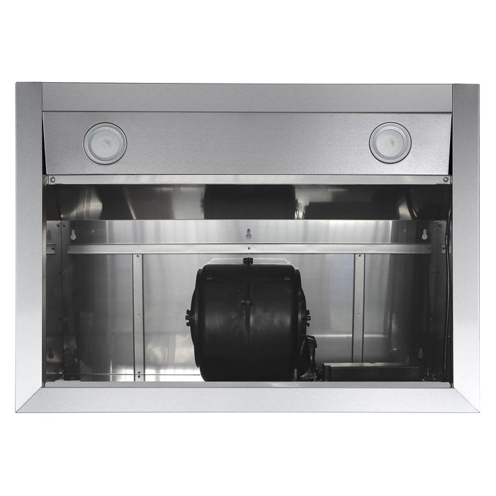 Cosmo 4-Piece Appliance Package - 30-Inch Gas Range, Under Cabinet Range Hood, Dishwasher and Refrigerator in Stainless Steel (COS-4PKG-128) Cosmo