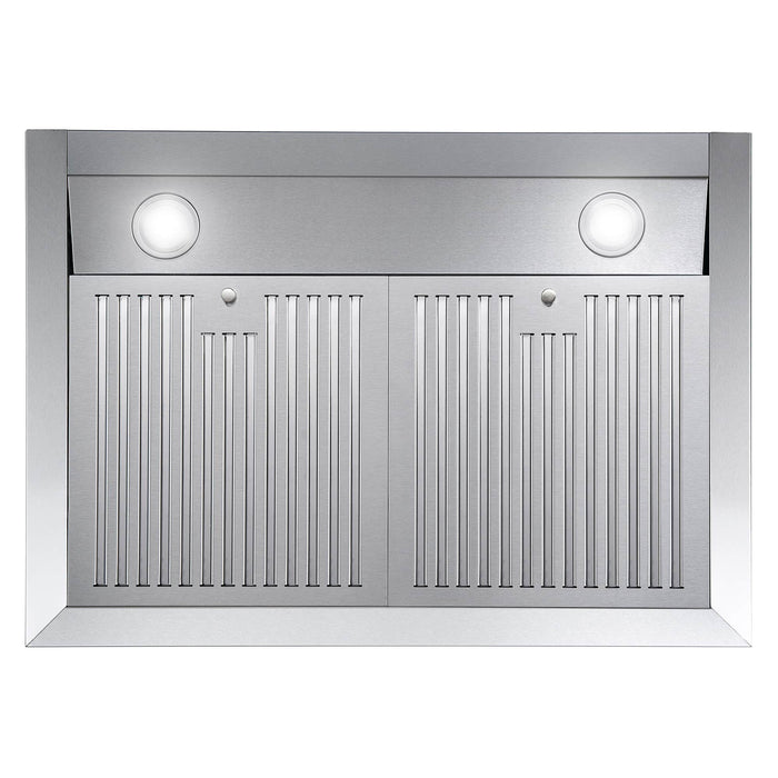 Cosmo 4-Piece Appliance Package - 30-Inch Gas Range, Under Cabinet Range Hood, Dishwasher and Refrigerator in Stainless Steel (COS-4PKG-255) Cosmo