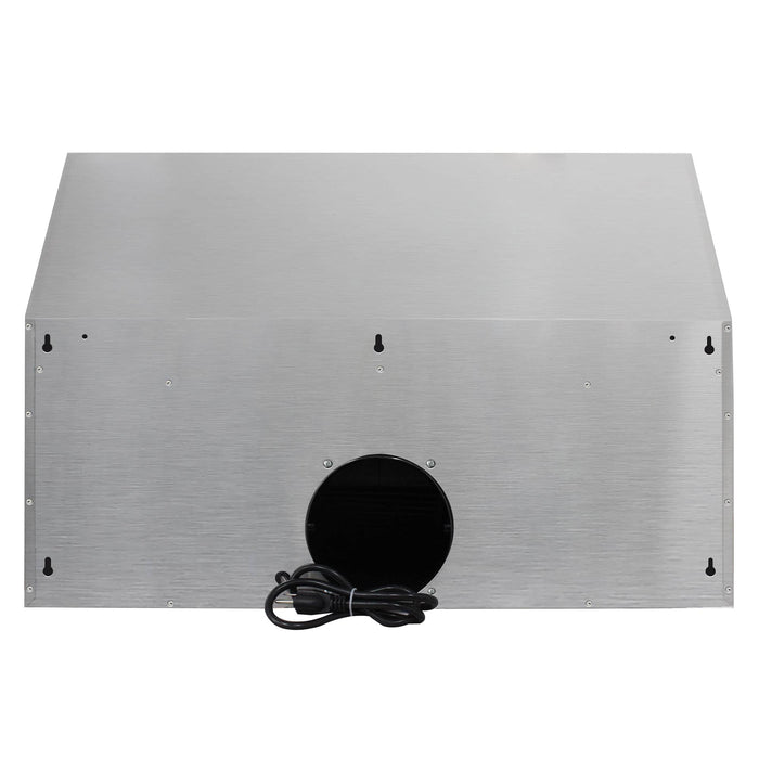 Cosmo 30-Inch 380 CFM Ductless Under Cabinet Range Hood in Stainless Steel (UMC30-DL) Cosmo