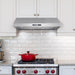Cosmo 36-Inch 380 CFM Under Cabinet Range Hood in Stainless Steel (UMC36) Cosmo