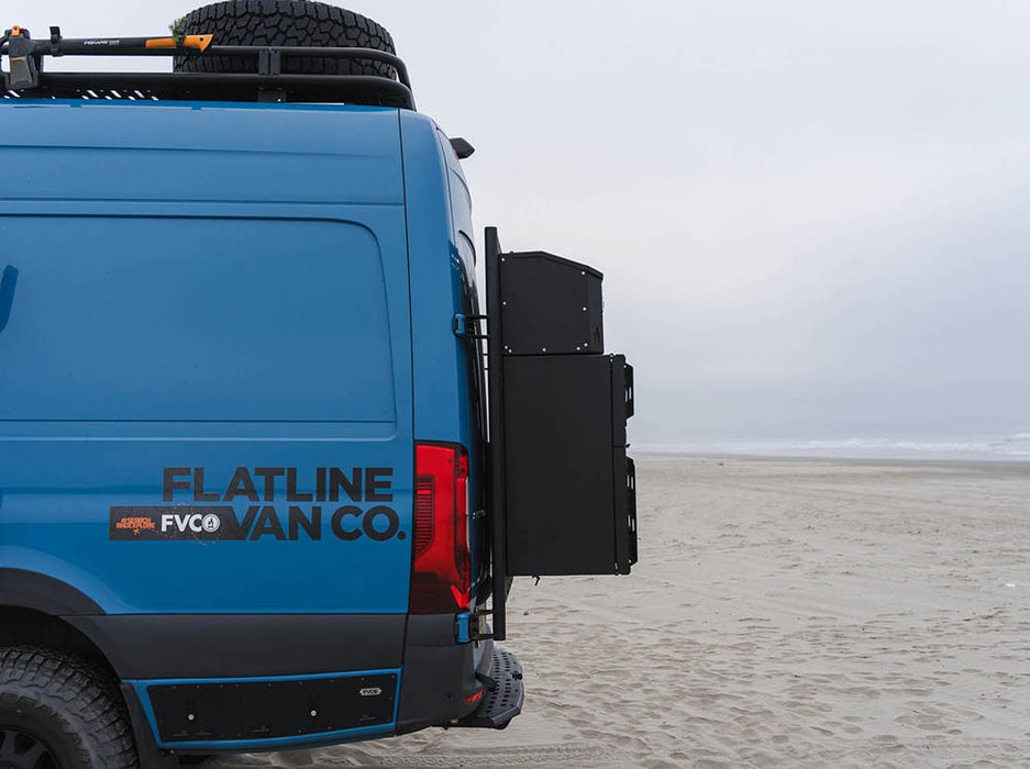 Flatline Van Co. Adventure Van Wet/Dry Gear Box – installed on vehicle, image 4 of 13