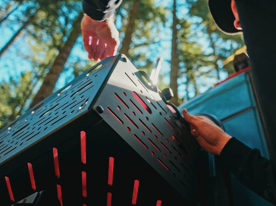 Flatline Van Co. Adventure Van Rear Platform Gear Cage – image 6 of 10