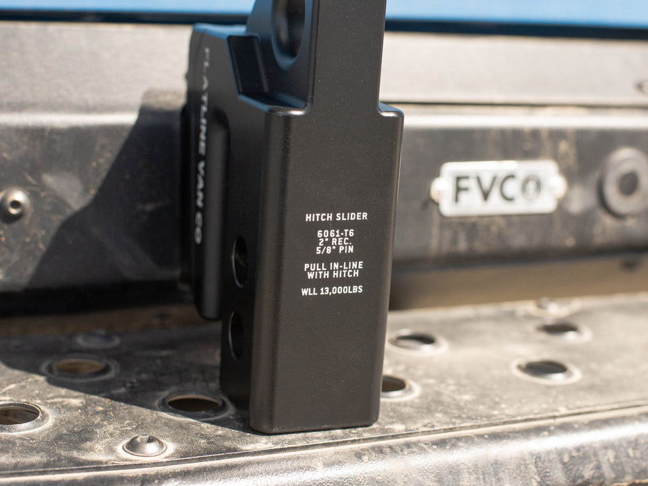 Flatline Van Co. Hitch Slider – detail view, image 6 of 8