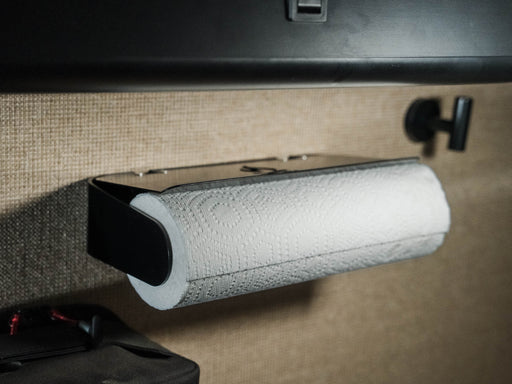Flatline Van Co. Van Paper Towel Holder – installed on vehicle, image 2 of 10