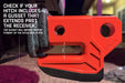 DV8 Offroad Xtract 2" Hitch Skid Plate – installed on vehicle, image 3 of 18
