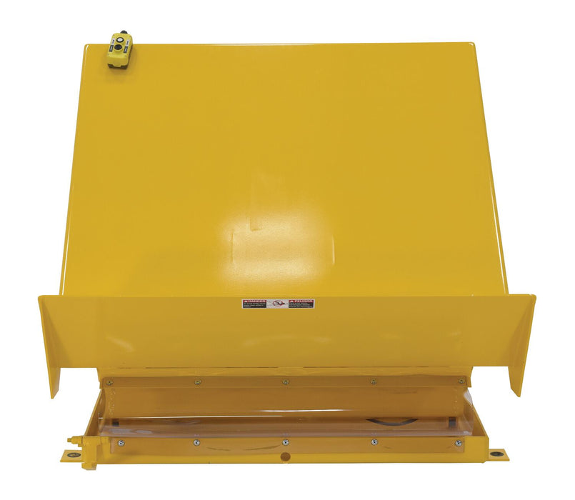 Vestil UNI-4048-4-YEL-115-1 steel lift table - view 3
