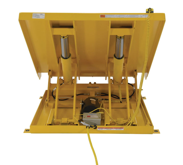 Vestil UNI-4048-4-YEL-115-1 steel lift table - view 4