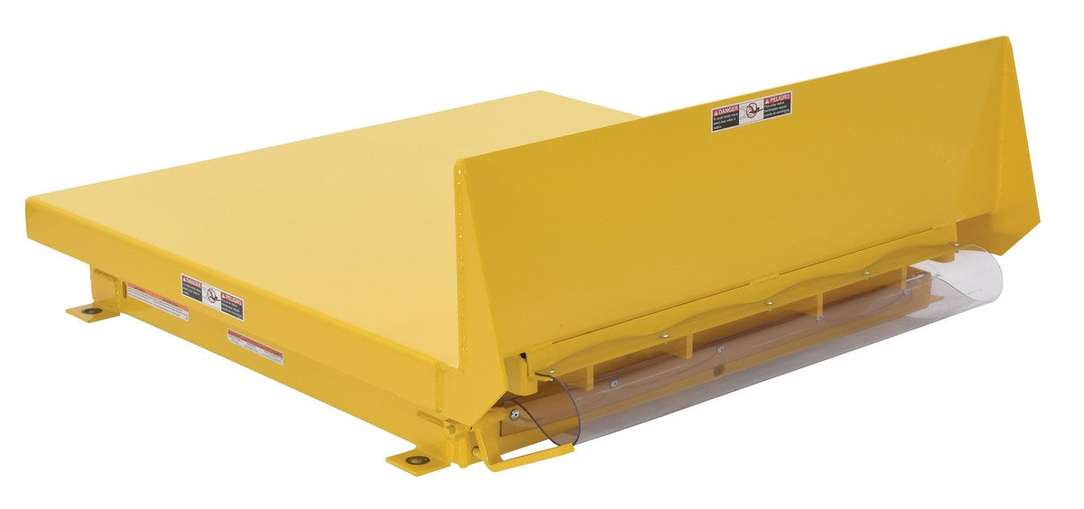 Vestil UNI-4848-6-YEL-460-3 Steel Lift Table 48 In x 48 In AC Powered 460 Volt 3 Phase 6,000 lb. Capacity Yellow