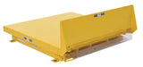 Vestil UNI-4848-6-YEL-460-3 Steel Lift Table 48 In x 48 In AC Powered 460 Volt 3 Phase 6,000 lb. Capacity Yellow
