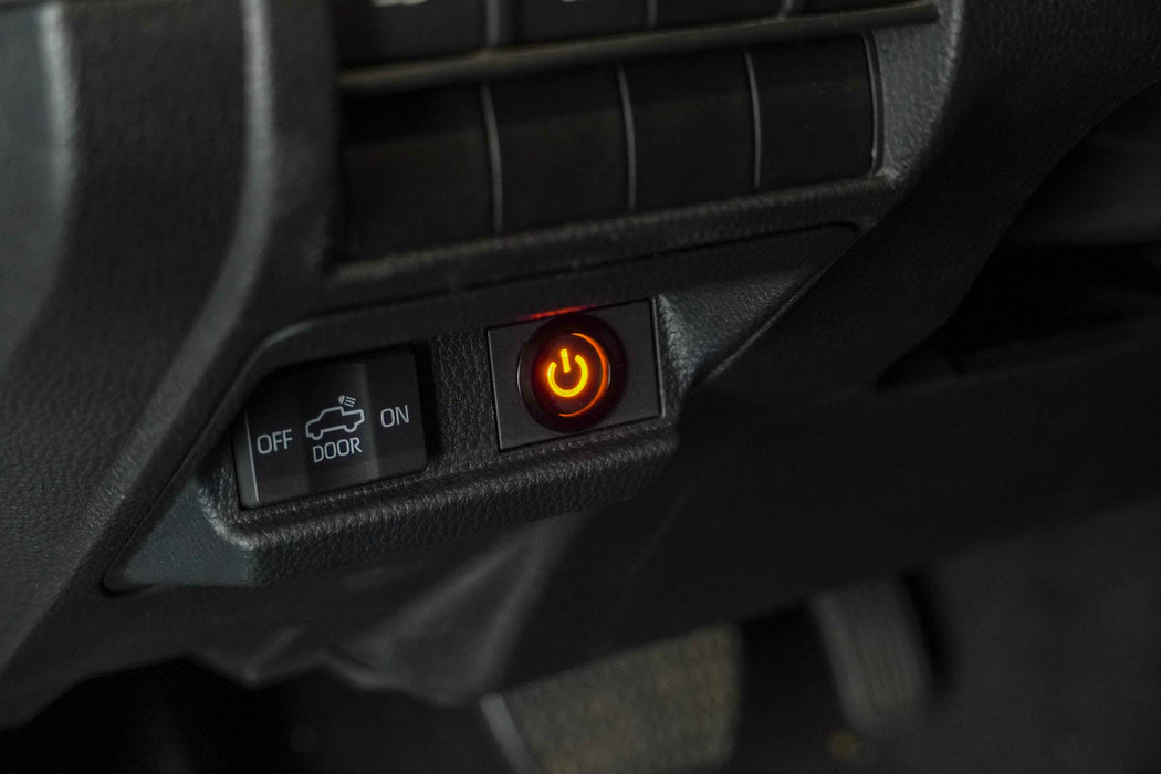 DV8 Offroad 60 AMP Wire Harness w/ Switch & DTP Connector – installed on vehicle, image 9 of 14