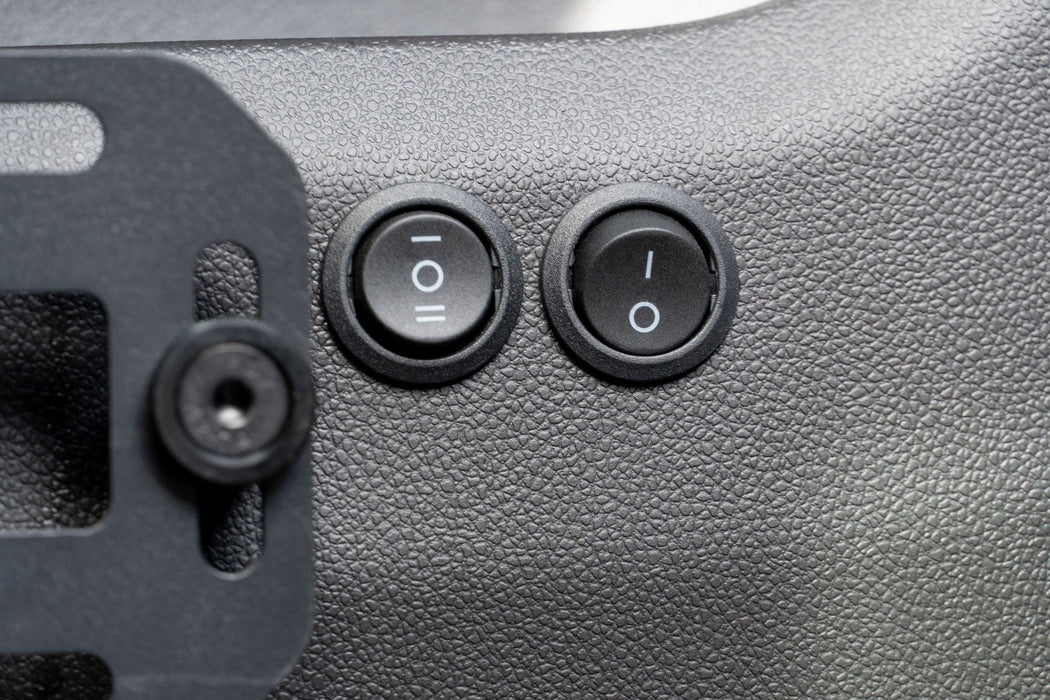 DV8 Offroad 40 AMP DT 4-Pin Halo Light Harness – installed on vehicle, image 8 of 11