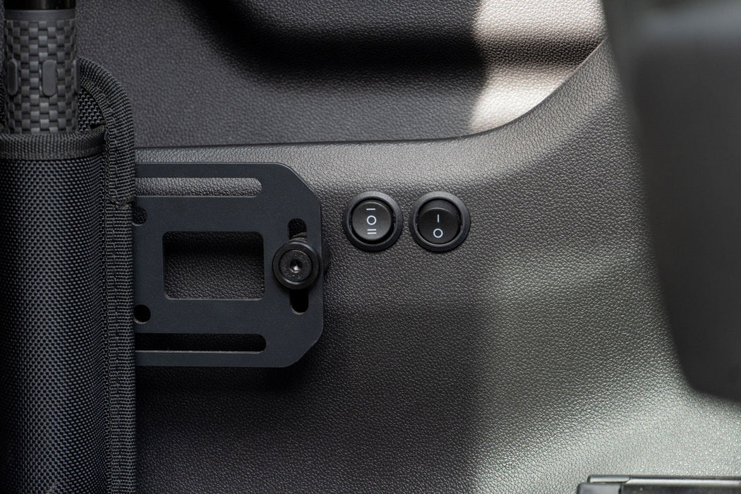 DV8 Offroad 40 AMP DTP 4-Pin Halo Light Harness – installed on vehicle, image 11 of 11