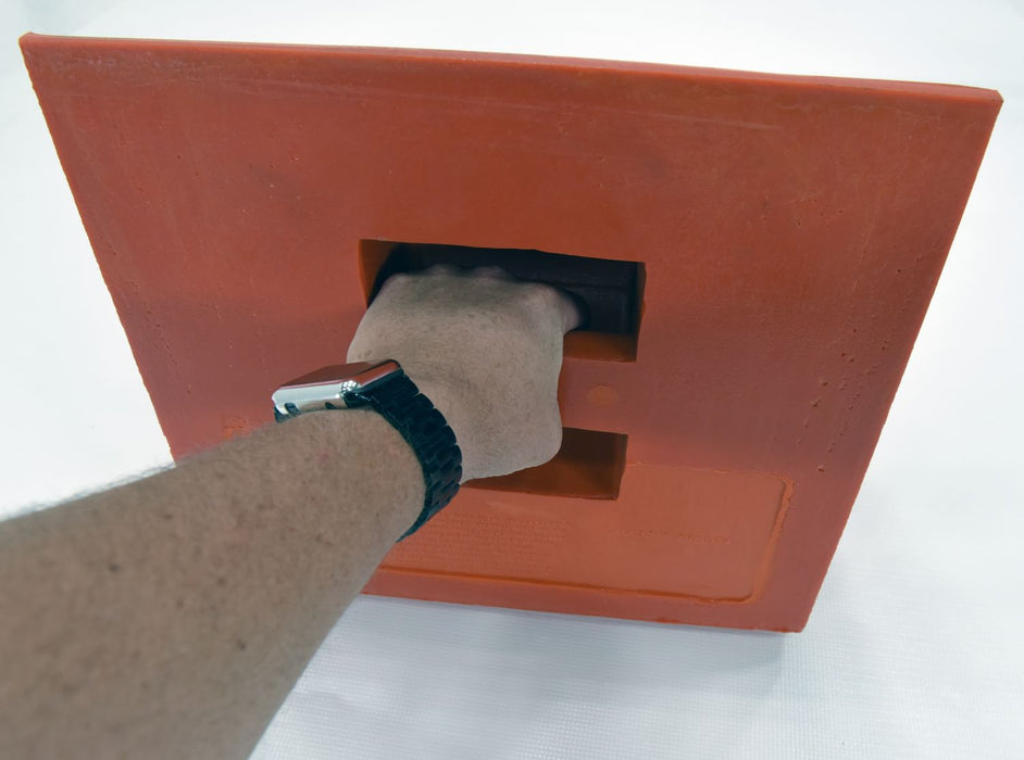 Vestil URWC-25 urethane jumbo wheel chock - view 8