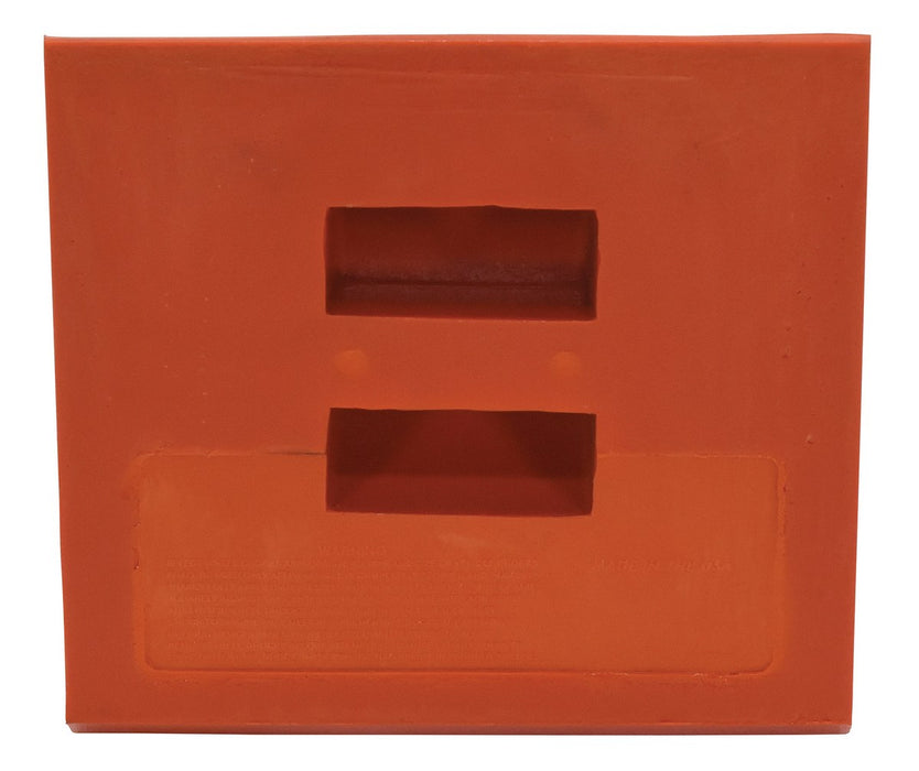 Vestil URWC-25 urethane jumbo wheel chock - view 4